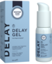 Mister Size Delay Gel karton og pumpedispenserflaske