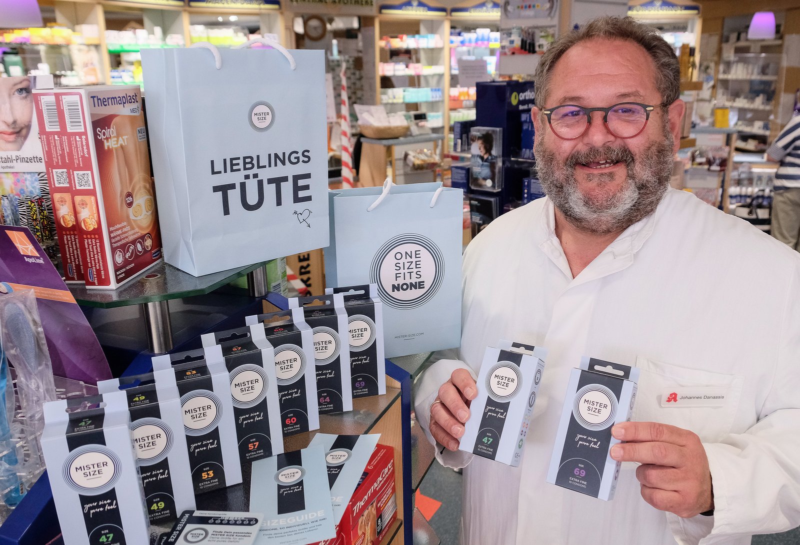 Kondomer fra Mister Size på apoteket